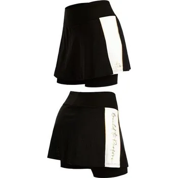 Oblečení a móda Dámské krátké legíny se sukní LITEX černé + bílé S