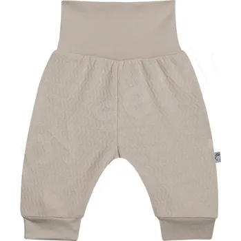 Kojenecké šaty Baby Service Kojenecké kraťasy vlnky béžová - Vel. 74