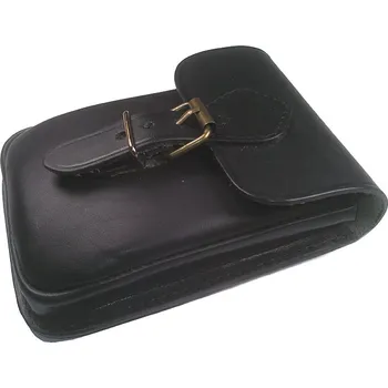 Pouzdro na doklady S č.7, kožená kapsa na opasek, brašnička na telefon