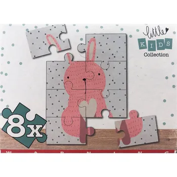 Puzzle H&L Dětské puzzle Mini 8ks , králík