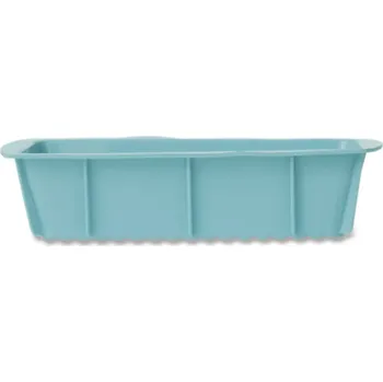 Nádoba na pečení blokker Silikonová dortová forma – modrá – 25 x 12 cm 0006288