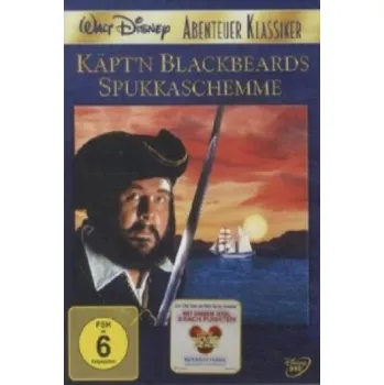DVD film Käpt'n Blackbeards Spukkaschemme, 1 DVD, 1 DVD-Video: USA. USA – Robert Stafford,Bill Walsh,Don Dagradi,Ben Stahl,Robert F. Brunner,Walt Disney,Bill Walsh,Edward Colman,Peter Ustinov,Dean Jones,Suzanne Pleshette,Elsa Lanchester,Joby Baker,Elliott Reid (DE