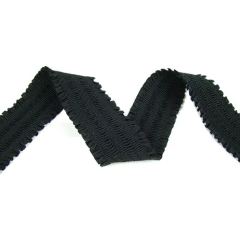 Textilní guma Oděvní pruženka 60mm černá