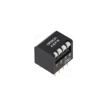 Switch Přepínač DIP-SWITCH Počet sekcí 4 ON-OFF 0,025A/24VDC pol 2