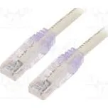 Patch cord TX6A™ 10Gig,U/UTP 6a drát Cu PVC bílá Dél 2m