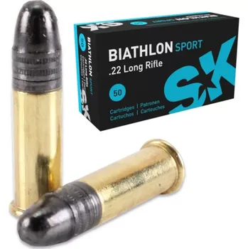 Příslušenství pro sportovní střelbu Náboj kulový Lapua SK, Biathlon Sport, .22LR, 40GR (2,59g), LRN