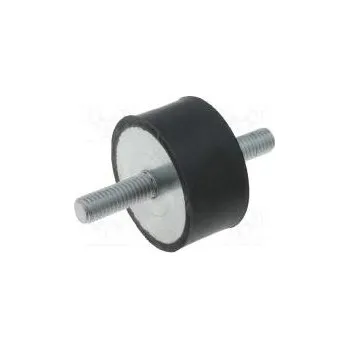 Tlumič chvění M8 Ø 40mm pryž Dl 20mm Dél.závitu 23mm 1500N
