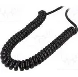 LAPP 70002761 Vodič kroucený SPIRAL H07BQ-F 5G1,5mm2 nestíněný PUR černá