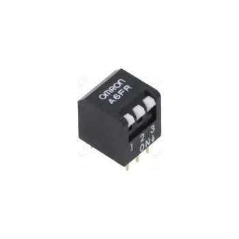 Switch Přepínač DIP-SWITCH Počet sekcí 3 ON-OFF 0,025A/24VDC pol 2