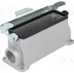 Kryt pro konektory HDC C146 velikost E24 se dvěmi západkami