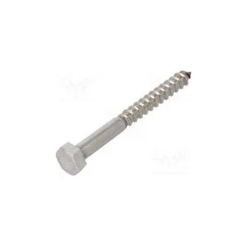 Vrut Vrut do dřeva 8x80 Hlava šestihranná není 13mm DIN 571