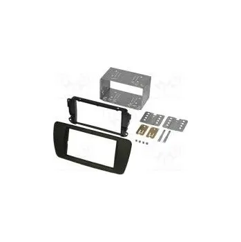 Autorádio Rámeček pro autorádio 2 DIN Seat black azabache (AL6)