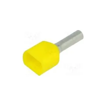 kabelová chránička Trubičková koncovka izolovaná,dvojité měď 1mm2 8mm na kabel