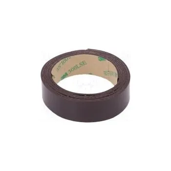 Lepicí páska Páska magnetická W 19mm L 1m Thk 1,55mm kaučukové