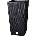 Nohel Garden Obal na květník RATO SQUARE 2v1 plastový 27x27x50cm