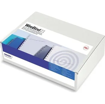 Vazač Drátěné hřbety GBC MultiBind, 8 mm, bílé, 100 ks