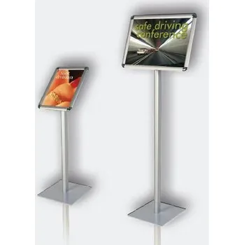 MT DISPLAYS Informační tabule na stojanu, výška 120cm, A3 na šířku P-TZ120-A3H