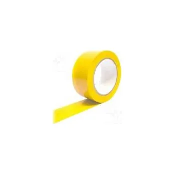 Lepicí páska Páska vyznačovací žlutá L 33m W 50mm samolepící Thk 0,15mm