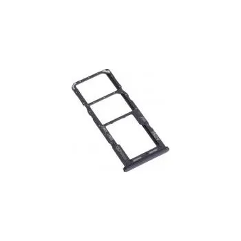 SIM Card Tray + SIM Card Tray + Micro SD Card Tray for Samsung Galaxy A22 SM-A225 (Black)