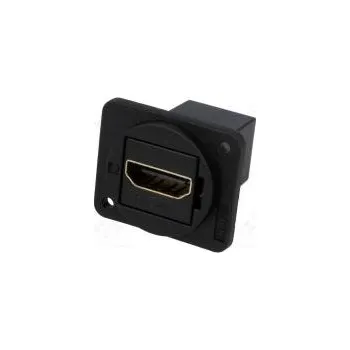 Elektrická zásuvka Spojka HDMI zásuvka,z obou stran stíněný Pouz standard XLR