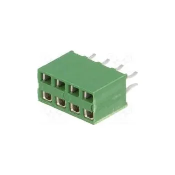 Elektrický konektor Socket pin strips HV-100 female PIN 8 straight 2.54mm THT