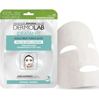 Pleťová maska DermoLab čistící pleťová maska pro kombinovanou a mastnou pleť