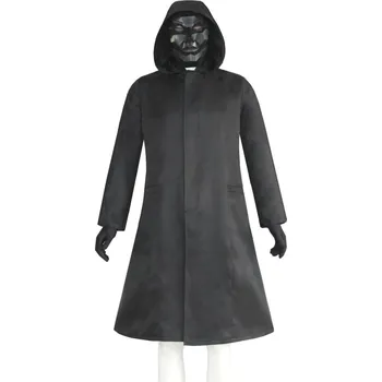 Karnevalový kostým Dětský kostým Frontman ze Squid Game (Hra na oliheň) s maskou Velikost: 140