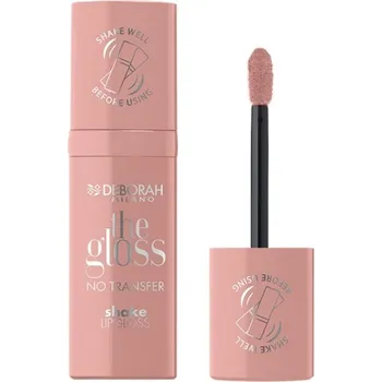 Lesk na rty Deborah Milano dlouhodržící lesk na rty The Gloss, 01 Nude Look, 6g