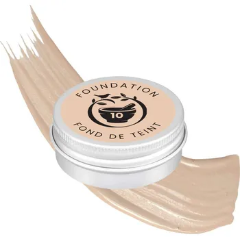 Make-up Odylique | Bio Krémový make-up SPF 25 - č. 10 Obsah: Vzorek nejsvětlejší odstín - slonová kost/ světlý alabastr - 30 ml