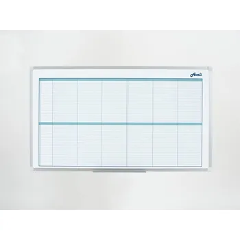 Plánovací tabule AVELI, kalendářní, 90x60 cm XRT-00210