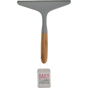 H&L Stěrka na sklo Bamboo, šedá