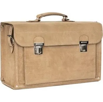 Profesionální montážní brašna. Je z přírodní usně, pevně vyztužená ze všech stran. Obsahuje tři řady vnitřních kapes na nářadí a jednu prostornou přední kapsu.N - LOCH-202