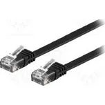 Patch cord U/UTP 6 lanko Cu PVC černá Dél 20m 32AWG