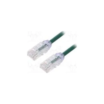 Síťový kabel Patch cord F/UTP,TX6A-28™ 6a drát Cu LSZH zelená Dél 2m