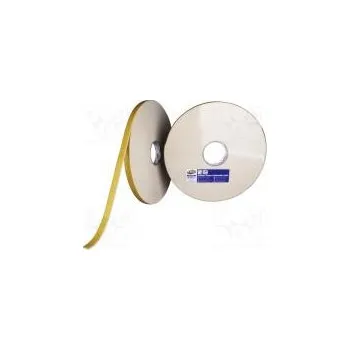 Páska upevňovací W 19mm L 25m Thk 3mm oboustranná bilá 1N/mm