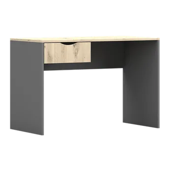 Psací stůl Psací stůl 08 Joy II, šedá/ dub artisan, 110 x 75 x 51 cm