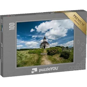 Puzzle puzzle 100 dílků „Tesařovská kaple, Kořenov, Jizerské hory, Česká republika“