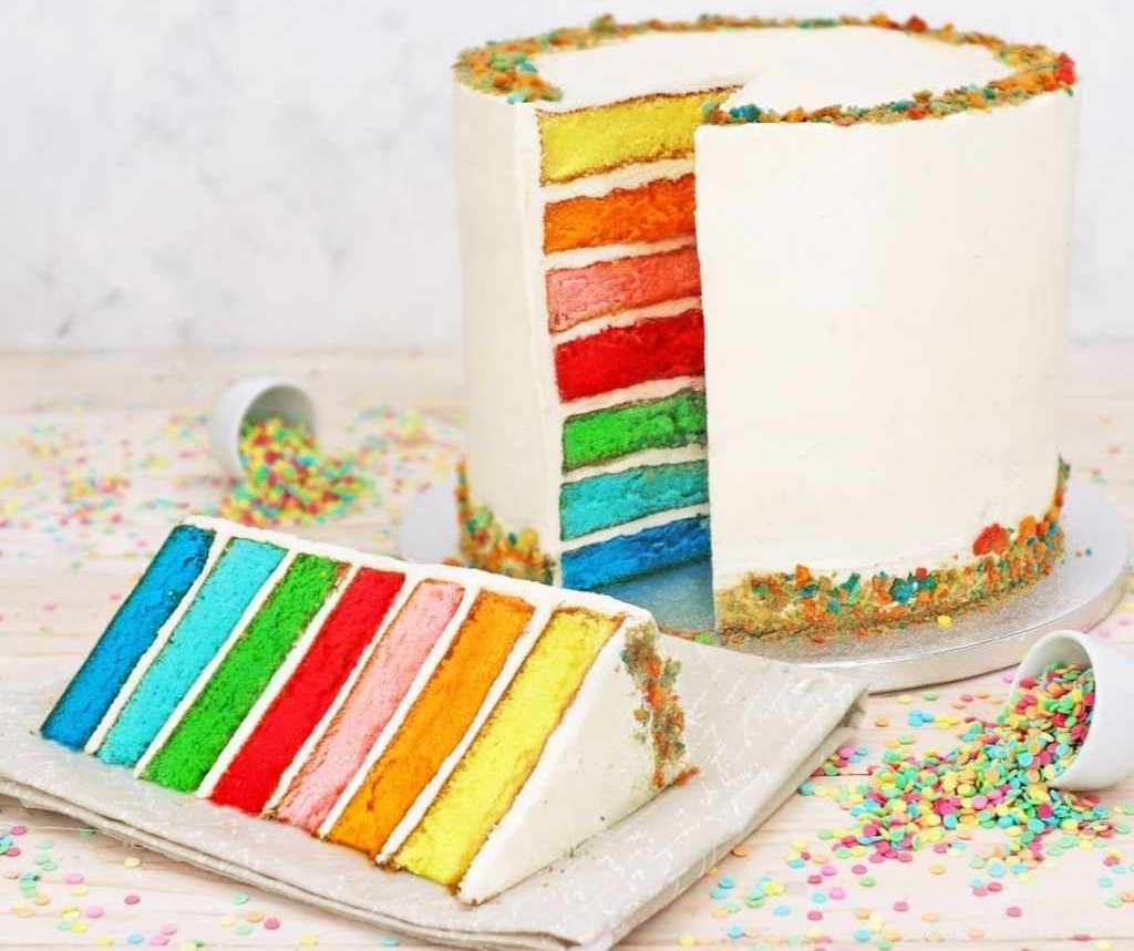 Cake Masters Směs na duhový dort + krém