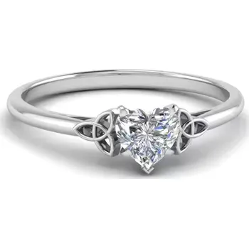 Prsten Stříbrný prstýnek SRDÍČKO Velikost prstenu: 10 (EU: 62-64) Ag 925; ≤1,6 g. 5820226915