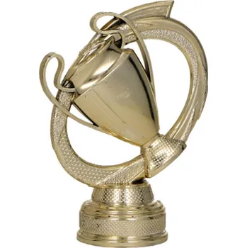 Plastová figurka zlatá - pohár