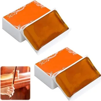 Příslušenství ke stanu 2 kusy kalafuny, kalafuna pro housle, violu a violoncello, přírodní pryskyřičná kalafuna,