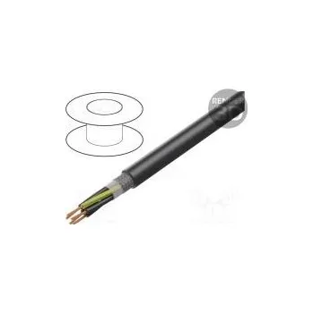 elektrický kabel LAPP 0022753 Vodič ÖLFLEX® ROBUST 215C 5G1,5mm2 černá 300/500V CPR Fca