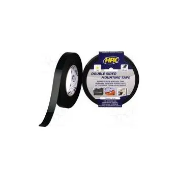 Páska upevňovací W 19mm L 10m Thk 0,95mm oboustranná černá