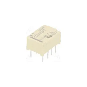 Relé Relay electromagnetic DPDT Ucoil 24VDC 2A 0.3A/125VAC THT