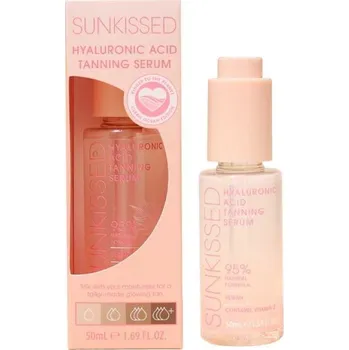 Pleťové sérum Sunkissed samoopalovací sérum s kyselinou hyaluronovou, 50ml