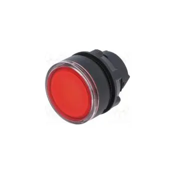 spínač Přepínač tlačítkový 1-polohové 22mm červená IP66 -25÷70°C