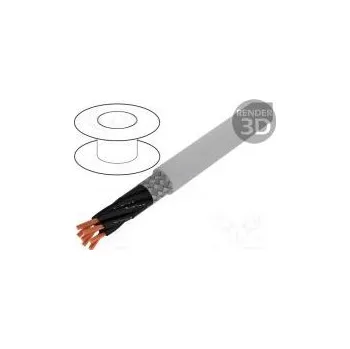 elektrický kabel LAPP 1136768 Vodič ÖLFLEX® CLASSIC 115 CY 18x0,5mm2 PVC šedá 300/500V