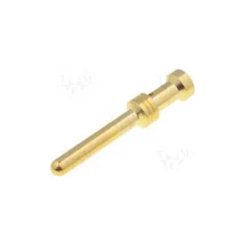 Síťový konektor Kontakt vidlice 1,5mm2 Han E zlacený krimpovací 16A 500cyklů