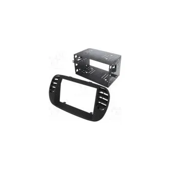 Auto Hi-Fi Rámeček pro autorádio 2 DIN Fiat černá