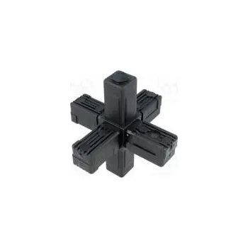 Stavební profil Montážní spojka pro profily trojosá spojka, šestisměrná